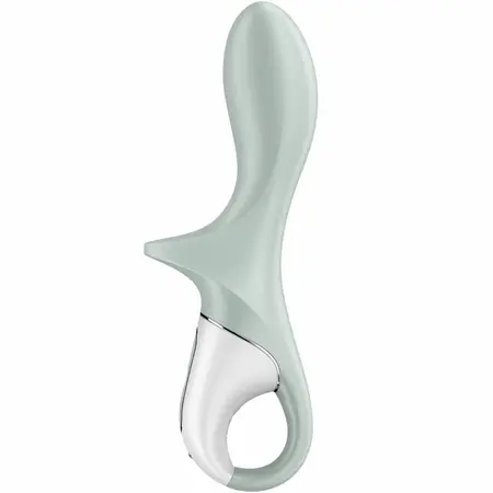 Satisfyer Air Pump Booty 3 Podesivi Naduvavajući Analni Sistem Sivo-Zeleni