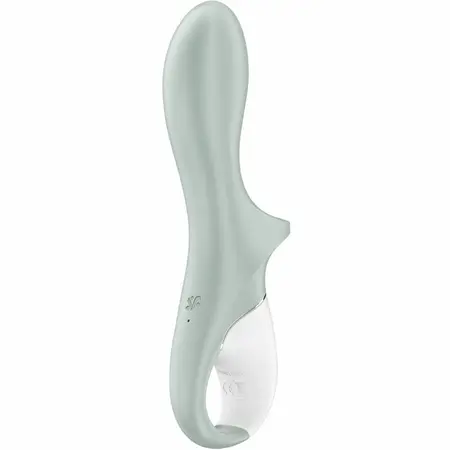 Satisfyer Air Pump Booty 3 Podesivi Naduvavajući Analni Sistem Sivo-Zeleni