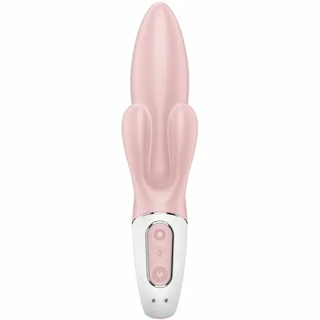 Satisfyer Air Pump Bunny 3 Inflatable Intimate Device Pink Silicone