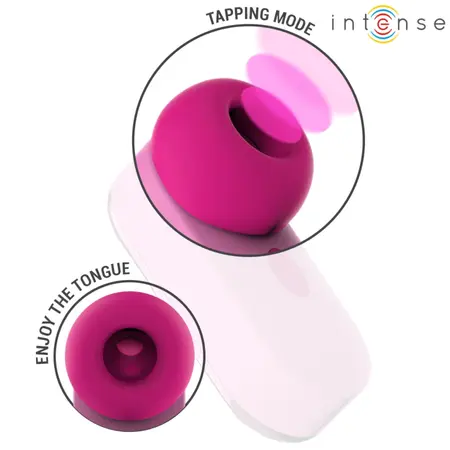 INTENSE Sabrina Kompaktni Roze Tapkajući Intimni Uređaj Magnetno Punjenje