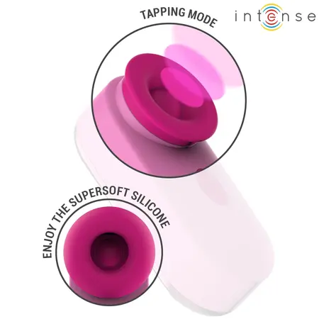 INTENSE Sabrina Kompaktni Roze Tapkajući Intimni Uređaj Magnetno Punjenje