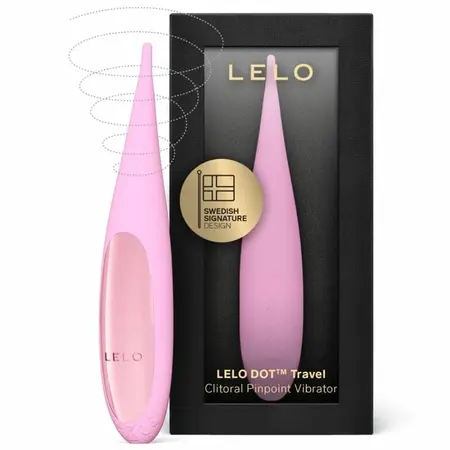 LELO DOT Travel Precision Roze - Kompaktni Intimni Uređaj, 8 Režima