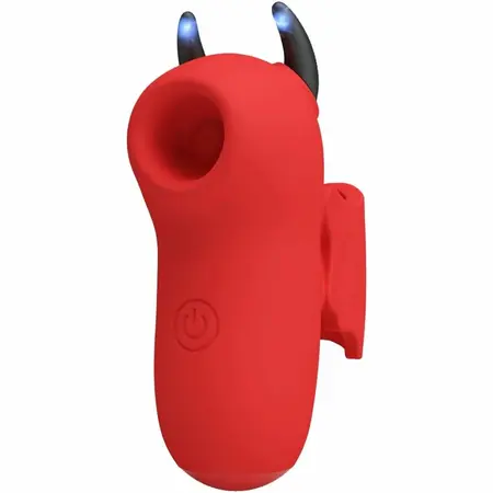 Pretty Love Mini Fun Toys Magic Devil Crveni - Kompaktni Silikonski Stimulator USB