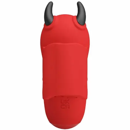 Pretty Love Mini Fun Toys Magic Devil Crveni - Kompaktni Silikonski Stimulator USB