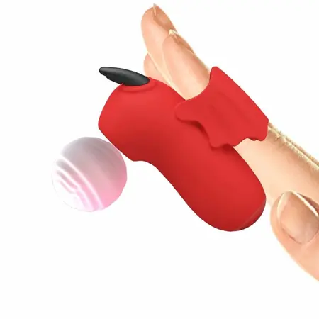 Pretty Love Mini Fun Toys Magic Devil Crveni - Kompaktni Silikonski Stimulator USB
