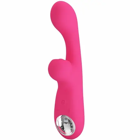 Pretty Love Skylar Roze Fleksibilni Silikonski Dvostruki Vibrator USB