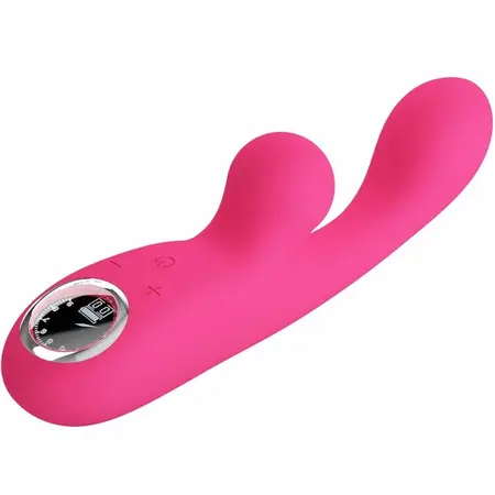 Pretty Love Skylar Roze Fleksibilni Silikonski Dvostruki Vibrator USB
