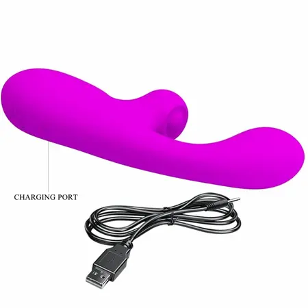 Pretty Love Skylar Multifunkcionalni Intimni Uređaj Ljubičasti Silikon USB