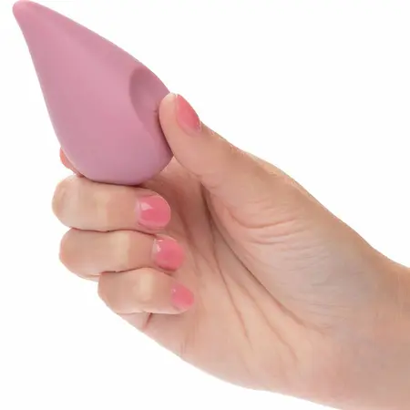 CalExotics Mod Flair Pink Precision Massager, 10-Speed, Liquid Silicone