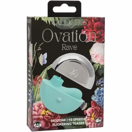 CalExotics Ovation Rave Aqua Green - Ergonomski Silikonski Intimni Uređaj