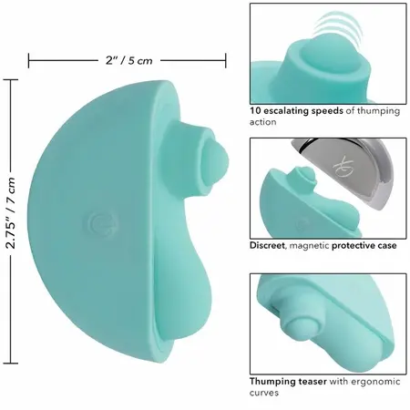 CalExotics Ovation Acclaim Aqua Green - Vodootporni Intimni Sistem 10 Režima