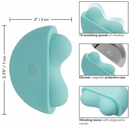 CalExotics Ovation Applause Aqua Green Stimulirajući Uređaj 10 Brzina Vodootporan