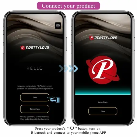 Pretty Love Nymph Lila Aplikacijom Kontrolisano Vibrirajuće Jaje 12 Režima Silikon