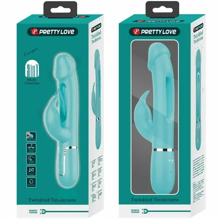 Pretty Love Kampas Aqua Green 3-u-1 Multifunkcionalni Intimni Uređaj