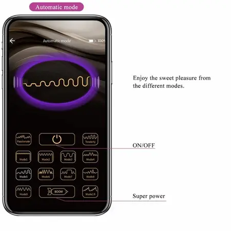 Pretty Love Catalina Aplikacijom Kontrolisani Silikonski Vibrator Ljubičasti 12 Režima