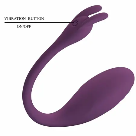 Pretty Love Catalina Aplikacijom Kontrolisani Silikonski Vibrator Ljubičasti 12 Režima