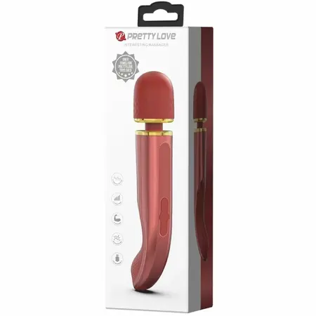 Pretty Love Masažer Roze - 7 Vibracionih Režima USB Punjenje 29cm