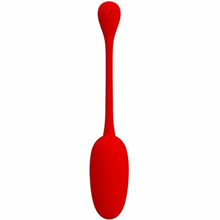 Pretty Love Knucker Crveno Bežično Silikonsko Vibrirajuće Jaje - 12 Režima USB