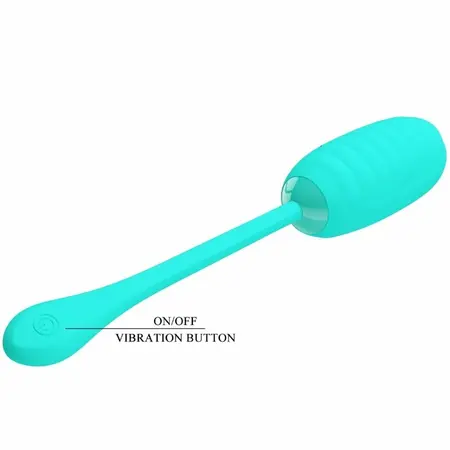 Pretty Love Kirk Bežično Vibrirajuće Jaje Aqua Green USB Punjenje
