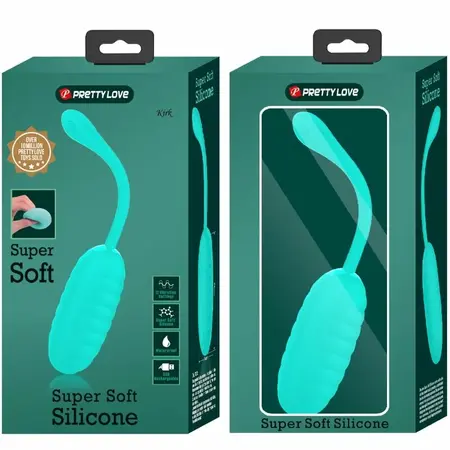 Pretty Love Kirk Bežično Vibrirajuće Jaje Aqua Green USB Punjenje