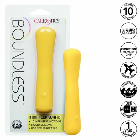 CalExotics Boundless Mini FlexiWand Fleksibilni Silikonski Masažer 12.75cm