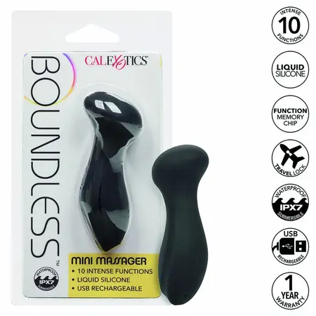 CalExotics Boundless Mini Masažer Tečni Silikon Vodootporan 9.5cm