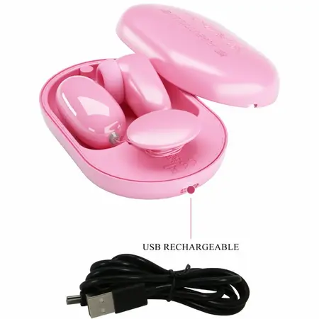 Pretty Love Magic Box Roze - Punjivi Vibro Sistem i Daljinski Upravljač