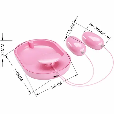 Pretty Love Fun Box Roze Mini Vibracioni Uređaj sa 12 Režima USB