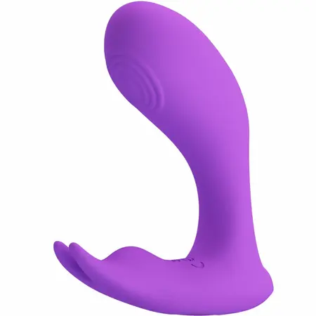 Pretty Love Idabelle Ljubičasti Bežični Dvomotorni Masažer sa Daljinskim