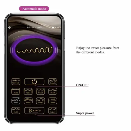 Pretty Love Elvira Rechargeable Kegel Training Balls Purple 12 Modes