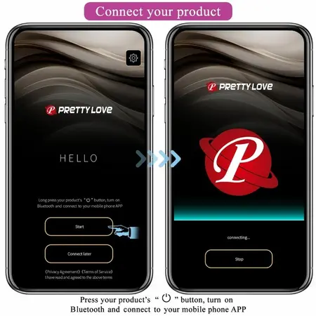 Pretty Love Nymph App-Controlled Wireless Vibrating Egg Purple