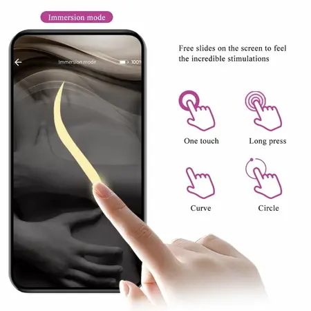 Pretty Love Nymph App-Controlled Wireless Vibrating Egg Purple