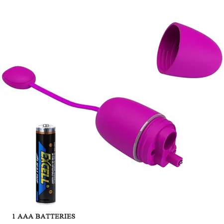 Pretty Love Nymph App-Controlled Wireless Vibrating Egg Purple