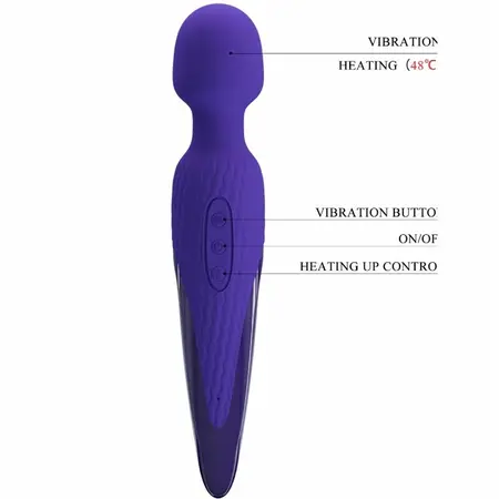 Pretty Love Antony Youth Wand Violet - 7 Modes & Heating System