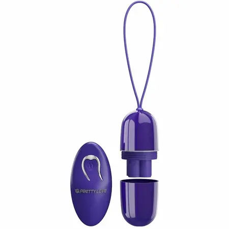 Pretty Love Arvin Remote-Controlled Wireless Egg Violet ABS Silicone