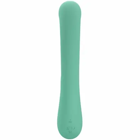 Pretty Love Lamar Rechargeable Silicone Dual Action Vibrator Green