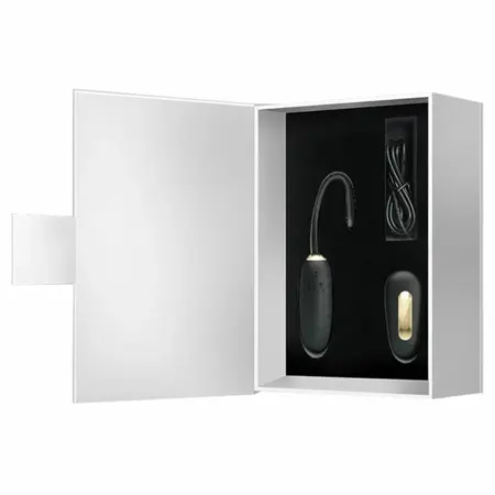 Pretty Love Doreen Luksuzno Crno Bežično Vibrirajuće Jaje USB Punjenje