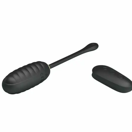 Pretty Love Doreen Luksuzno Crno Bežično Vibrirajuće Jaje USB Punjenje