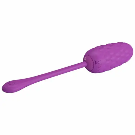 Pretty Love Vibrirajuće Jaje Morska Struktura Ljubičasto USB 12 Režima