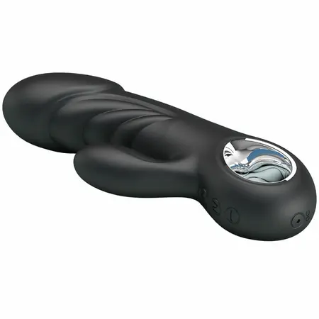 Pretty Love Ansel Crni Silikonski Vibrator 7 Režima Vibracije USB