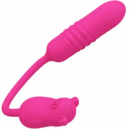 Pretty Love Nobikuma Roze Silikonski Vibrirajući Metak USB, 6 Režima