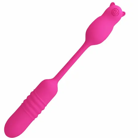 Pretty Love Nobikuma Roze Silikonski Vibrirajući Metak USB, 6 Režima