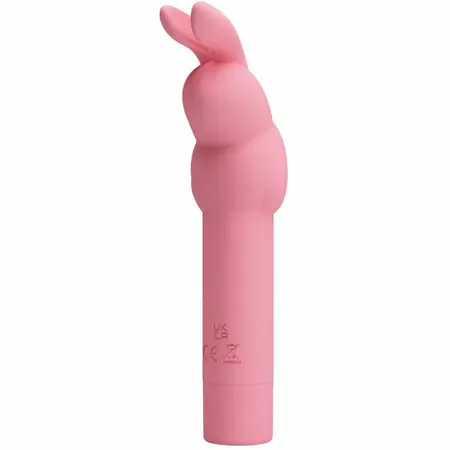 Pretty Love Gerardo Silicone Rabbit Vibrator Pink Compact Design