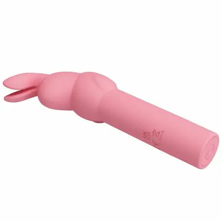 Pretty Love Gerardo Silicone Rabbit Vibrator Pink Compact Design