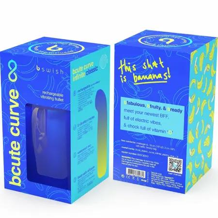 B Swish BCute Curve Infinite Classic Plavi Silikonski Uređaj