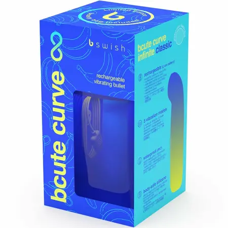 B Swish BCute Curve Infinite Classic Plavi Silikonski Uređaj