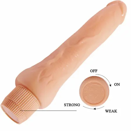 Baile Barbara Vibrirajući Uređaj 25 cm Boje Kože TPR