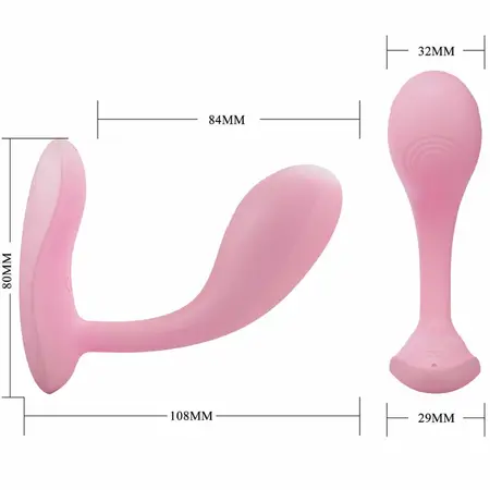 Pretty Love Baird Roze Mašina 12 Režima App Kontrola Silikon