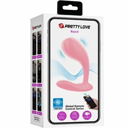 Pretty Love Baird Roze Mašina 12 Režima App Kontrola Silikon