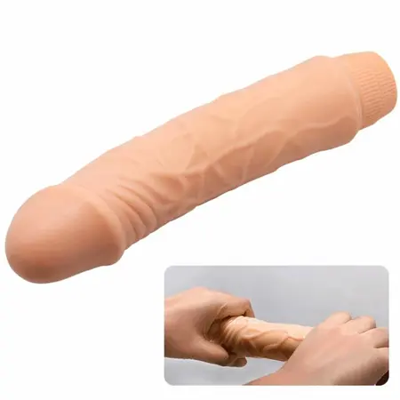 Baile Barbara Vibrating Intimate Device 20 cm Multi-Speed Skin Tone